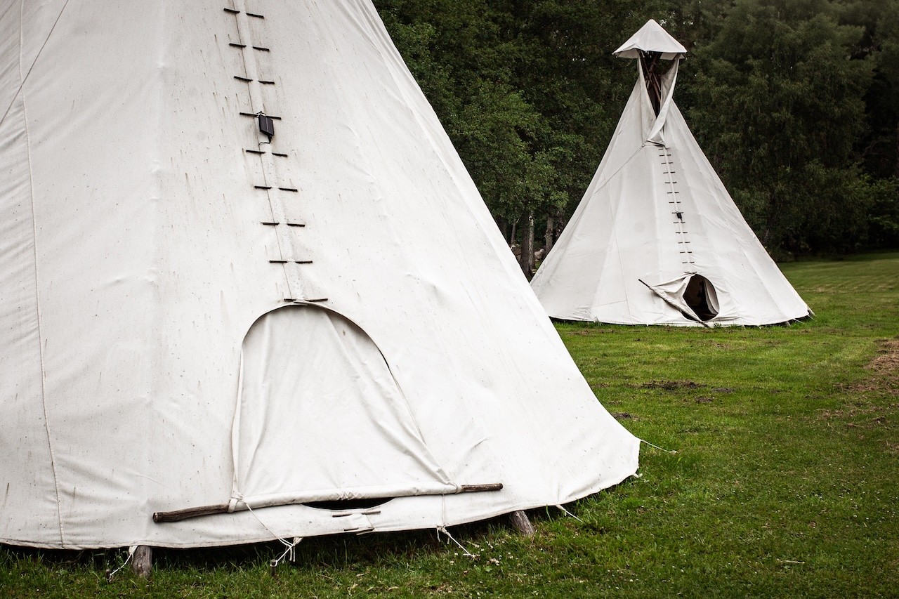 Tipi palapinės 1