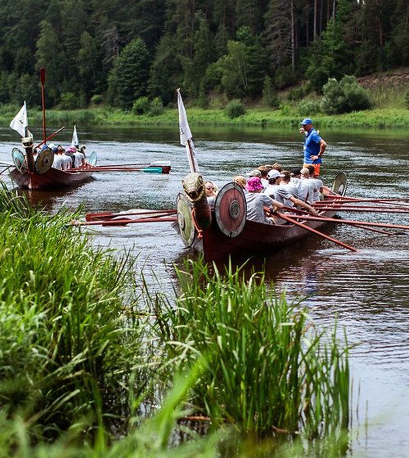 Plaukiojimas vikingų laivais